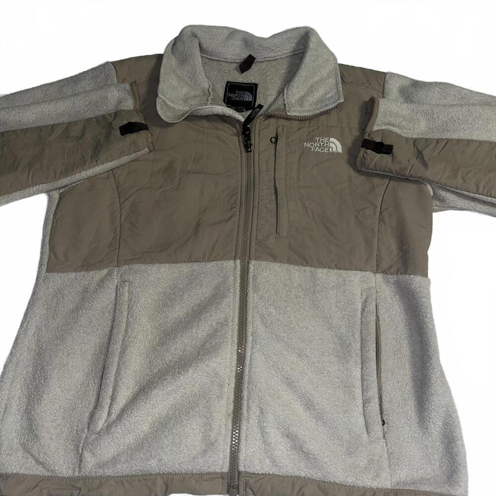 The North Face Denali Women's Medium Fleece Jacket Beige and Cream Coat M/M Ac6w